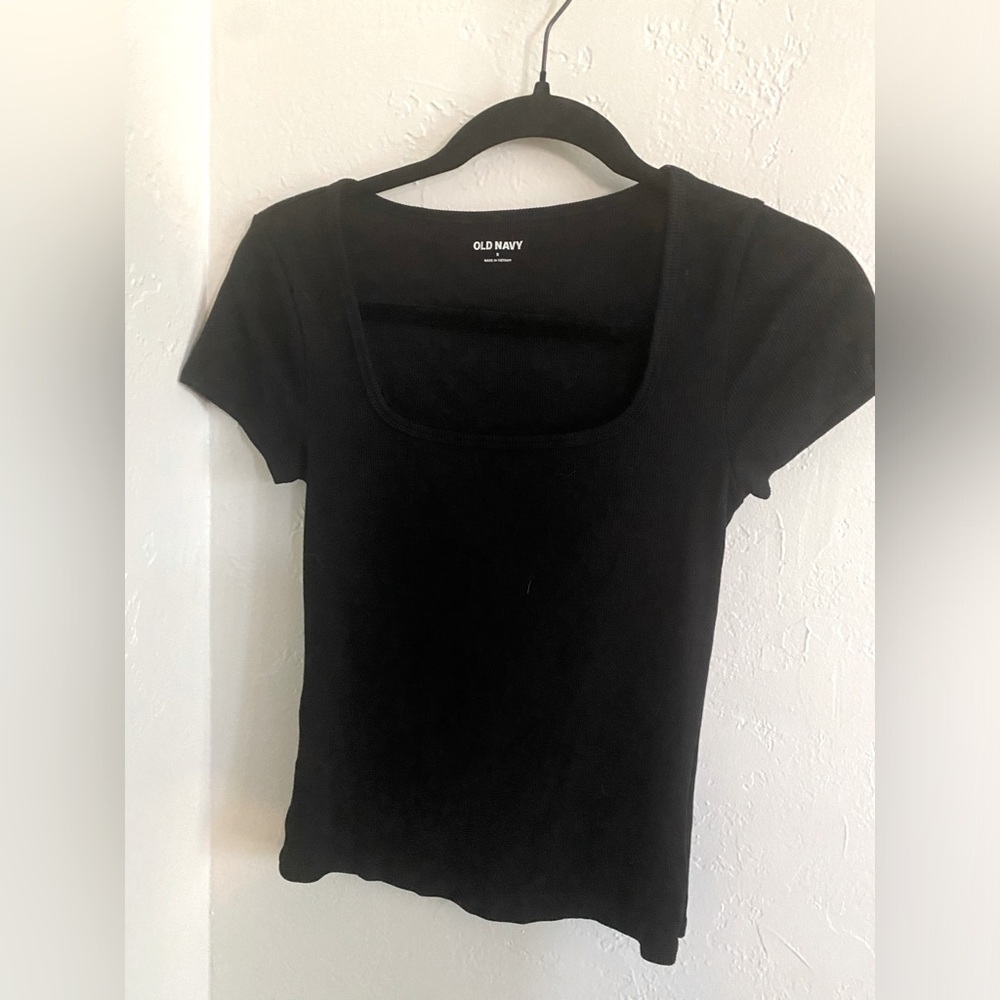 NWOT Square Neck Tee